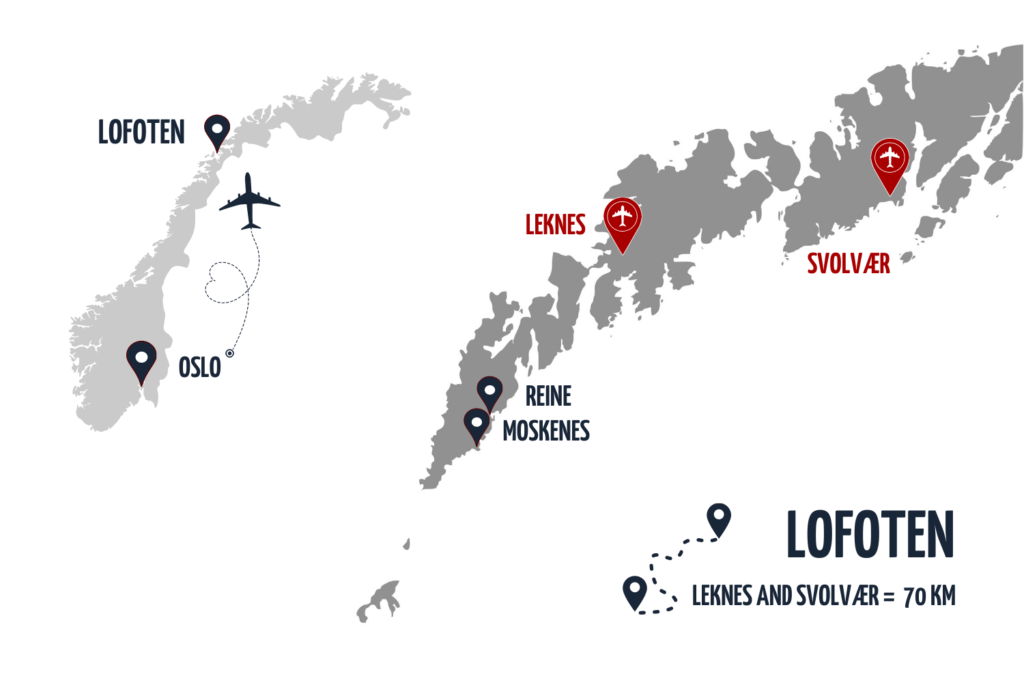 GETTING TO LOFOTEN ISLANDS BY PLANE TO LEKNES OR SVOLVÆR AIRPORT (1)