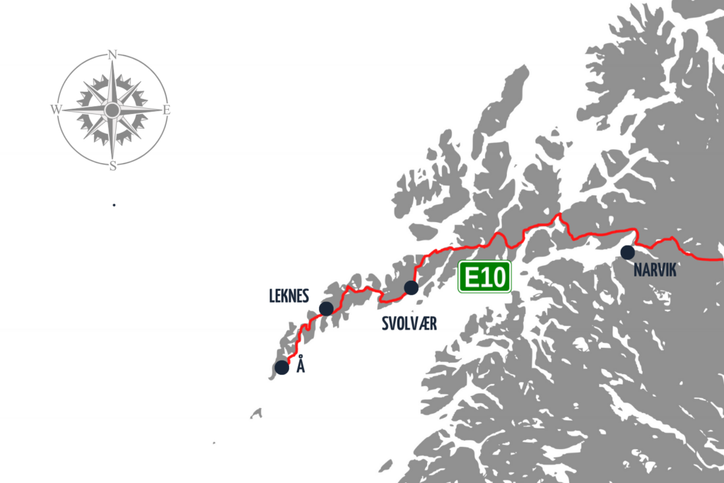 GETTING TO LOFOTEN ISLANDS BY CAR FROM THE MAINLAND WITHOUT FERRY