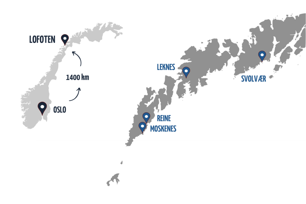 Lofoten Islands Map Lofoten Islands Map