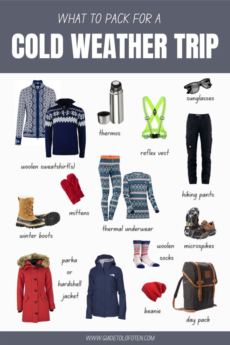 What to Pack for Lofoten in Winter (2024) | Guide to Lofoten