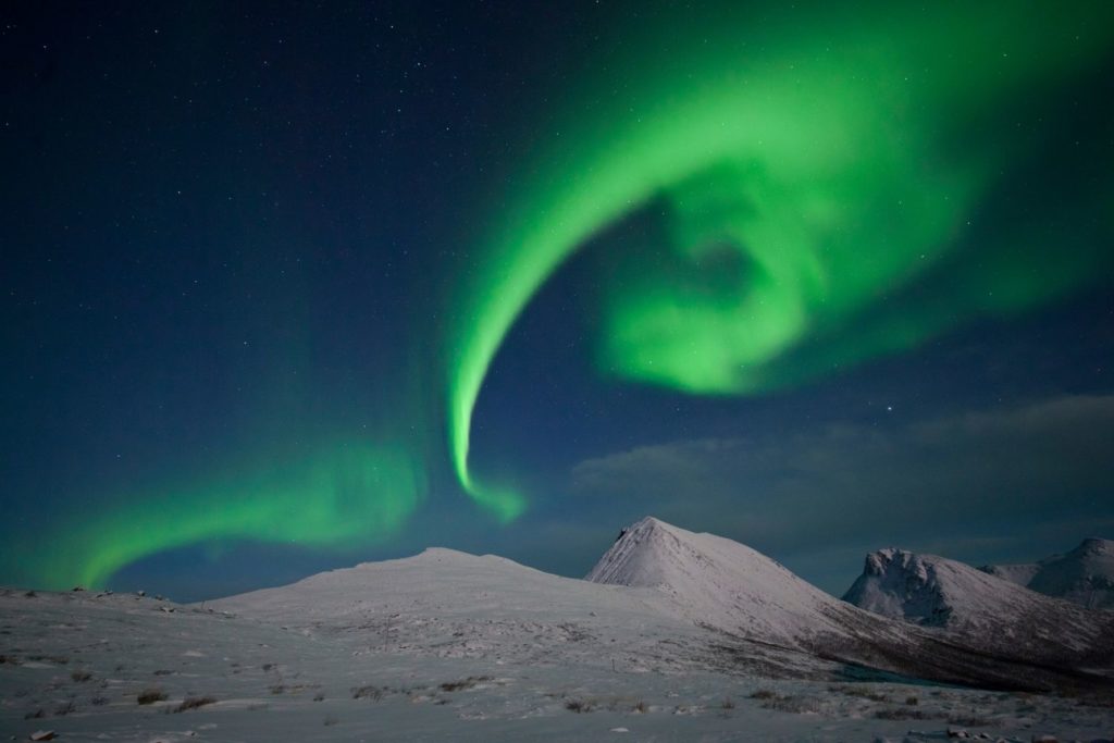 Northern lights in Tromsø