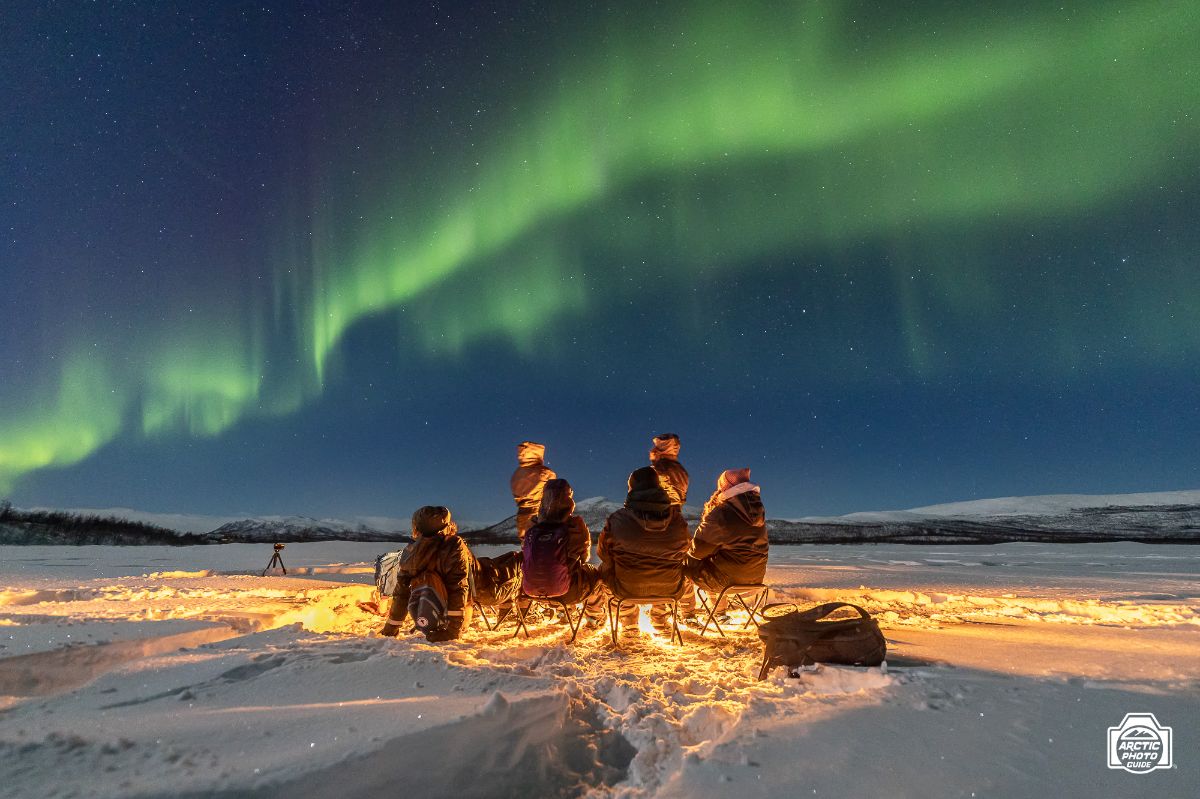 Arctic Photo Guide provides one of the best small tour northern lights experiences