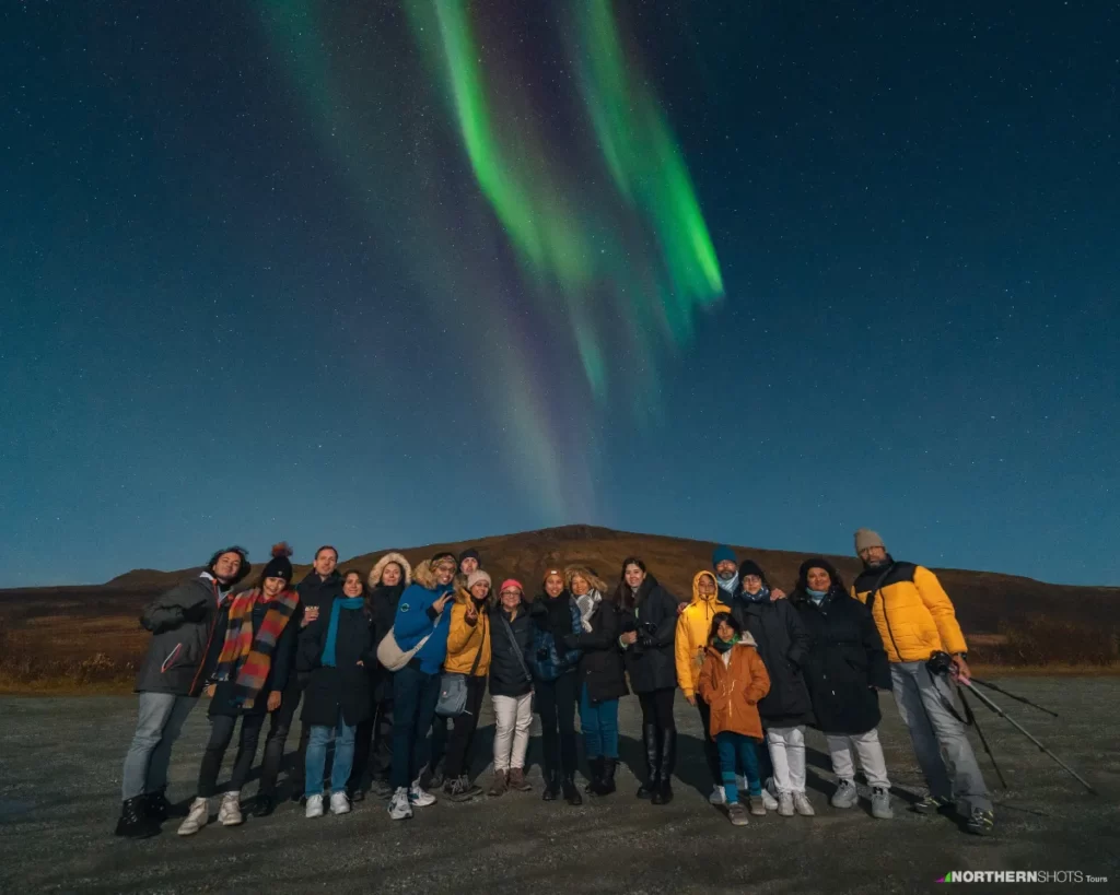 northern lights tours in tromso - aurora portrait by northern shots