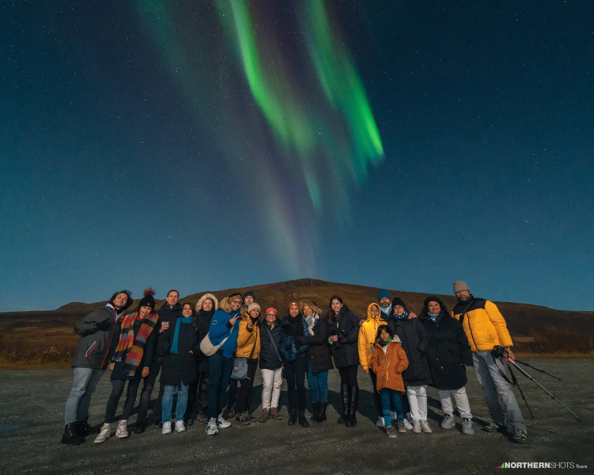 northern lights tours in tromso - aurora portrait by northern shots