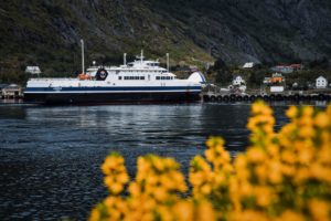 Ferry Bodø to Moskenes Lofoten Norway