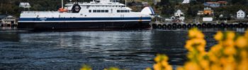 Ferry Bodø to Moskenes Lofoten Norway