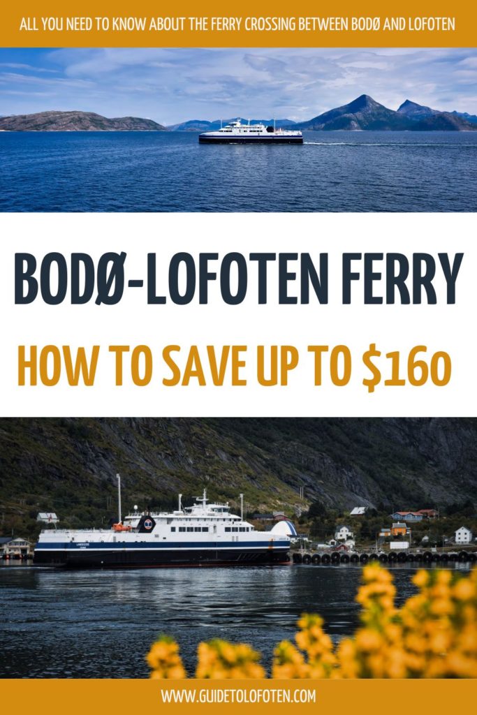 How to get from Bodo to Lofoten PIN3