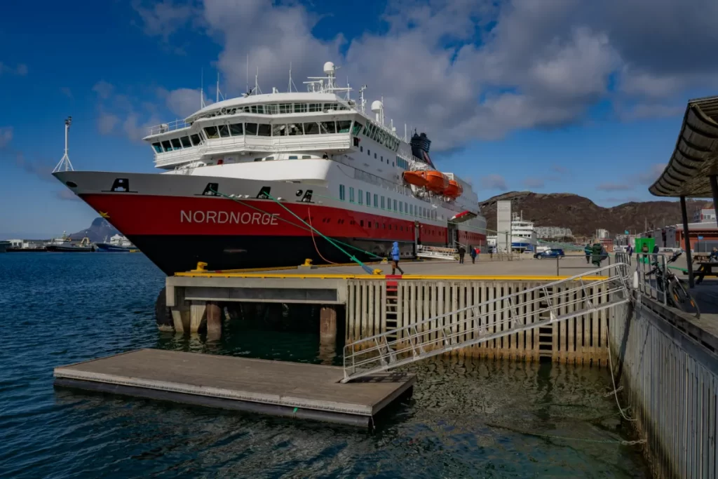 Hurtigruten ferry terminal in Bodø