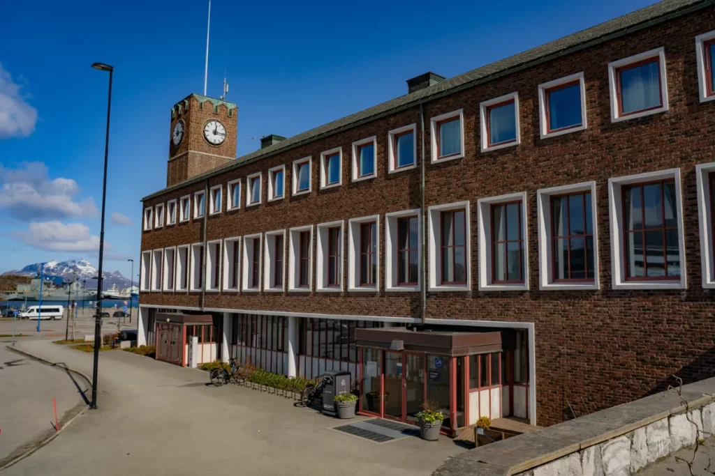 Train station in Bodø, Norway