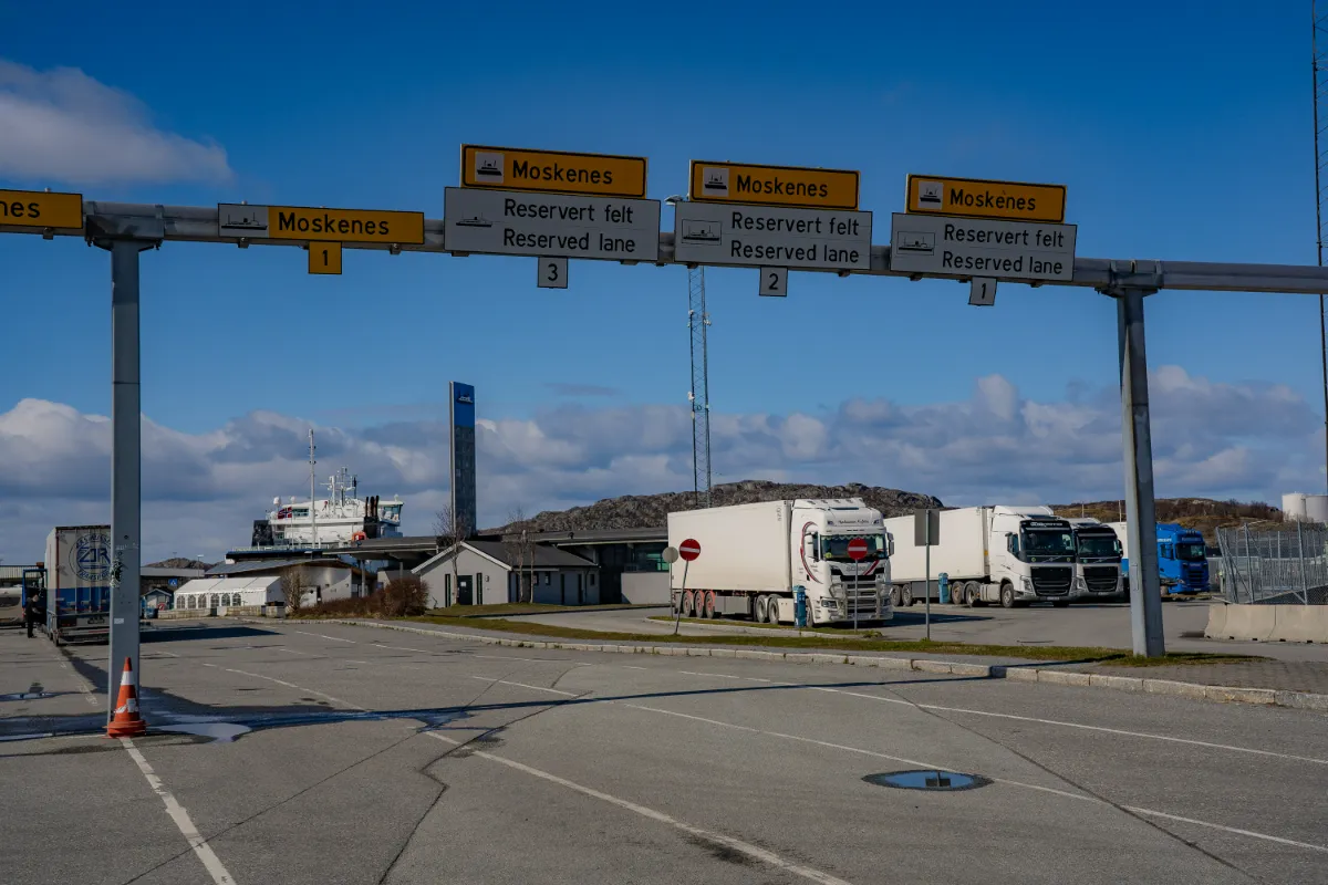 bodo ferry terminal norway