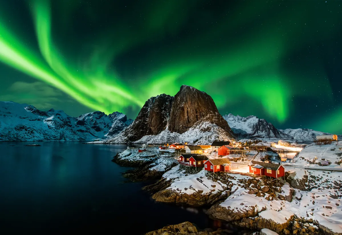 Eliassen rorbuer in Hamnøy Lofoten