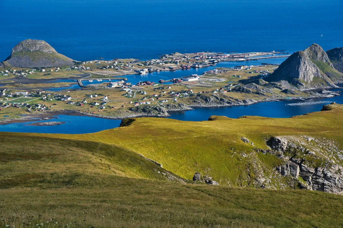 The Værøy Island in the Lofoten Islands