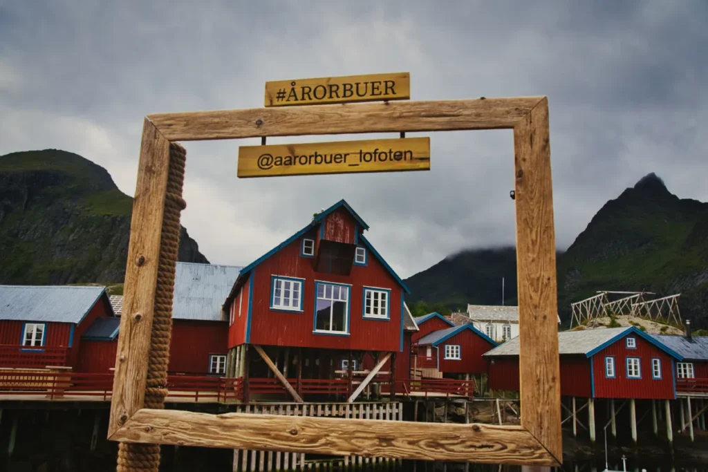 Where to stay in Lofoten: Å rorbuer