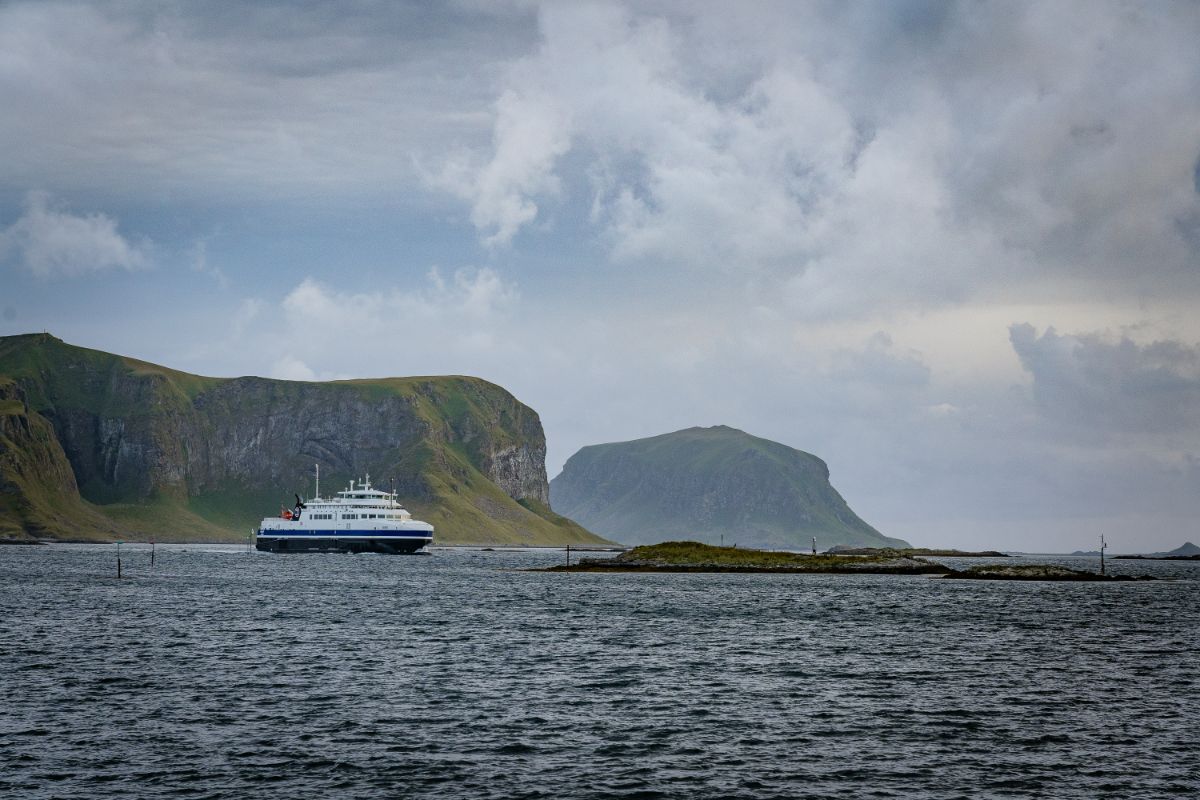 The ferry to Røst Island