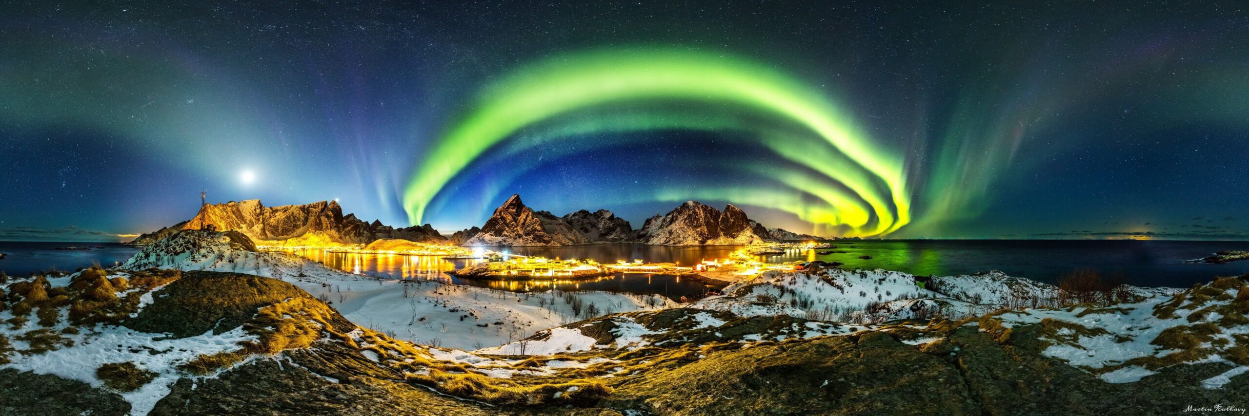 Northern Lights in Lofoten, picture taken by Martin Kulhavy