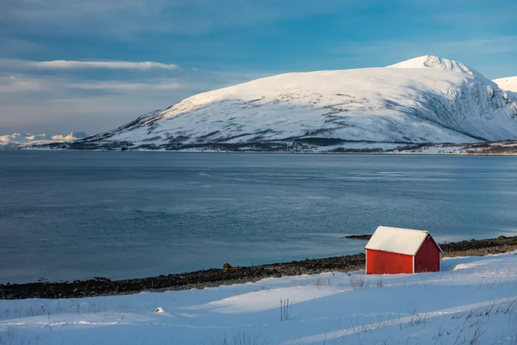 Kvaloya is a perfect destination for a day trip from Tromso.