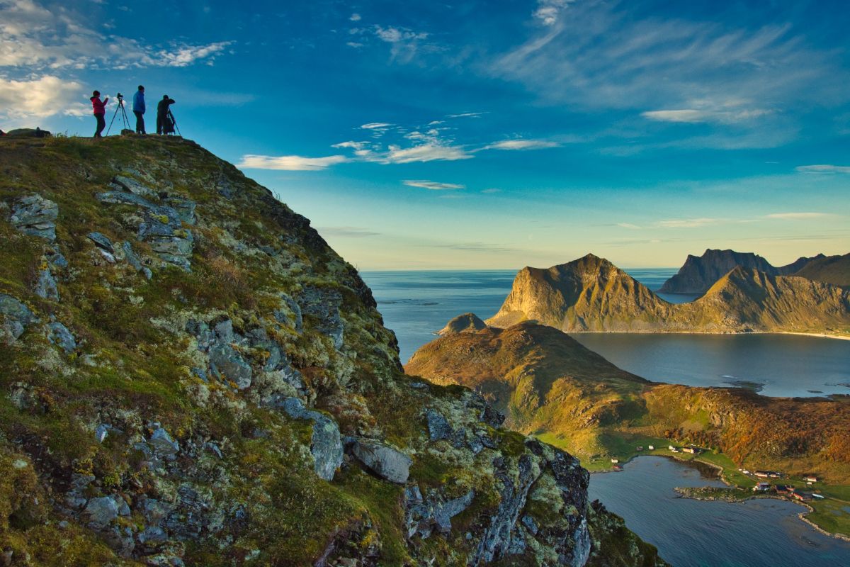 Offersoykammen hike in the Lofoten Islands