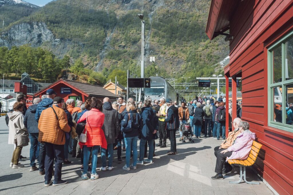 Norway in a nutshell gets crowded during high season