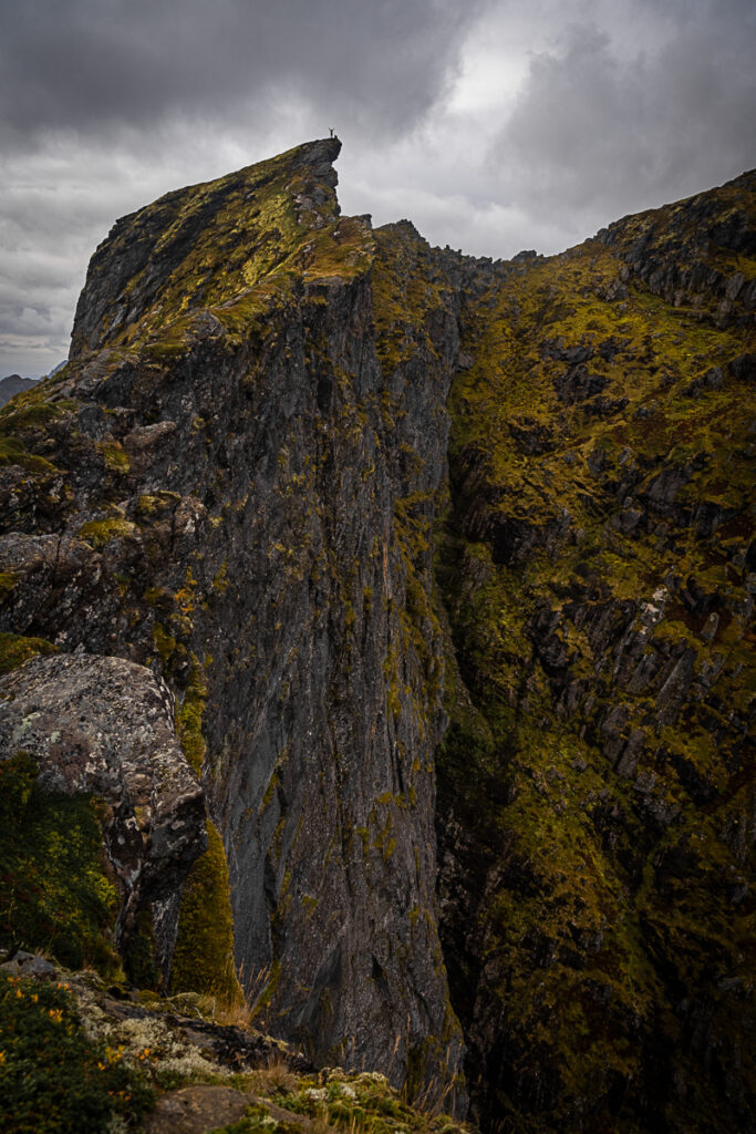 Reinebringen summit, western Lofoten