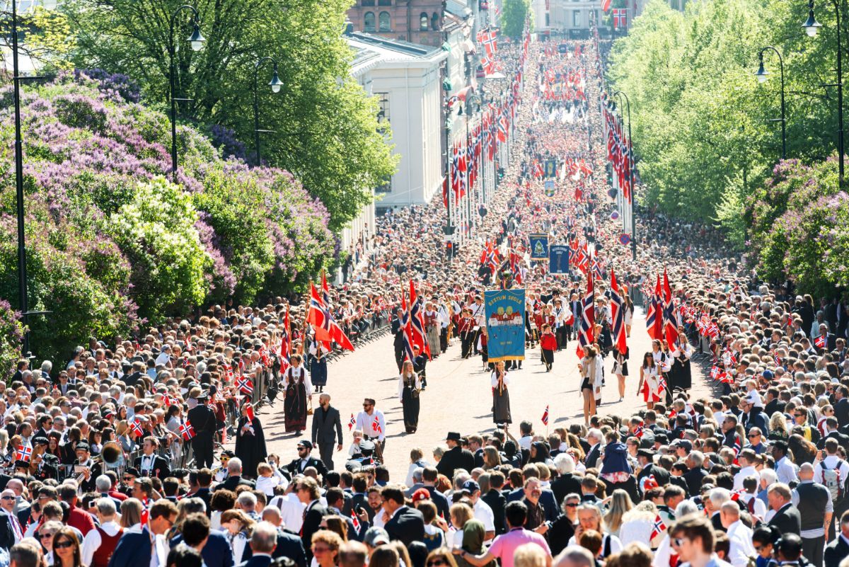 Celebration of the 17th of May in Oslo, Norway