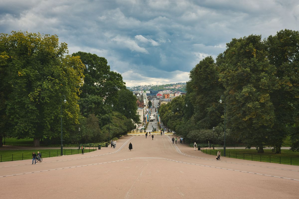 Karl Johann street in Oslo