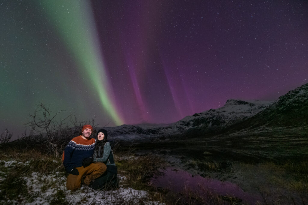 Best Aurora chasing tours in Tromsø: Arctic Circle Tours offer tours with a minibus up to 15 persons