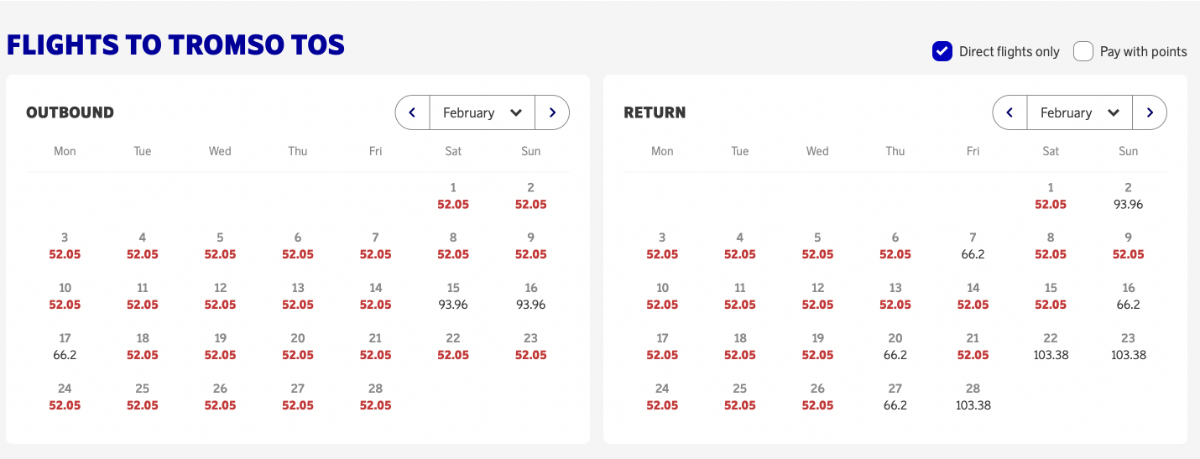 How to get from Oslo to Tromso: Fly directly with SAS