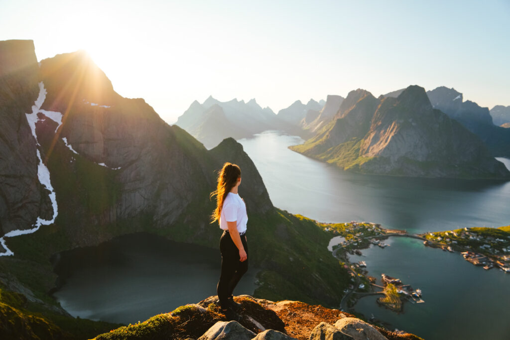 Hike to Reinebringen, Lofoten Islands