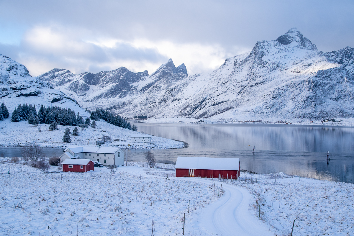 Lofoten in winter February