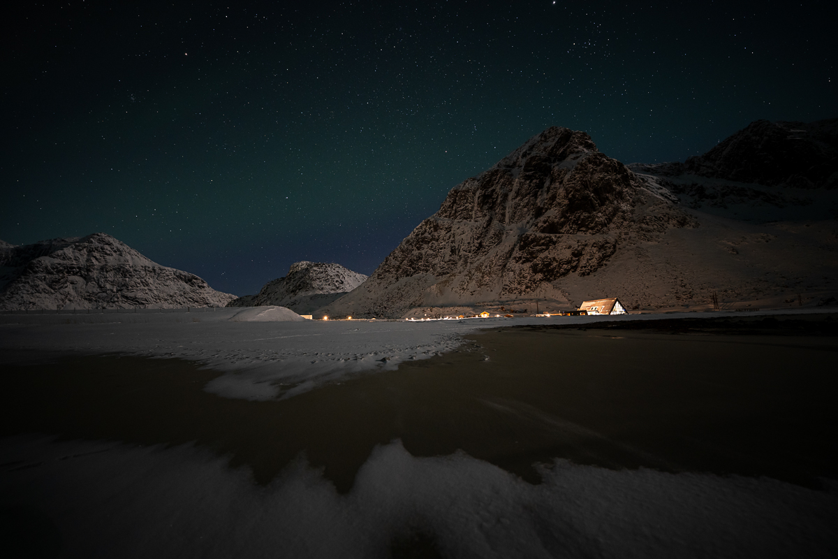 Lofoten in winter January 6
