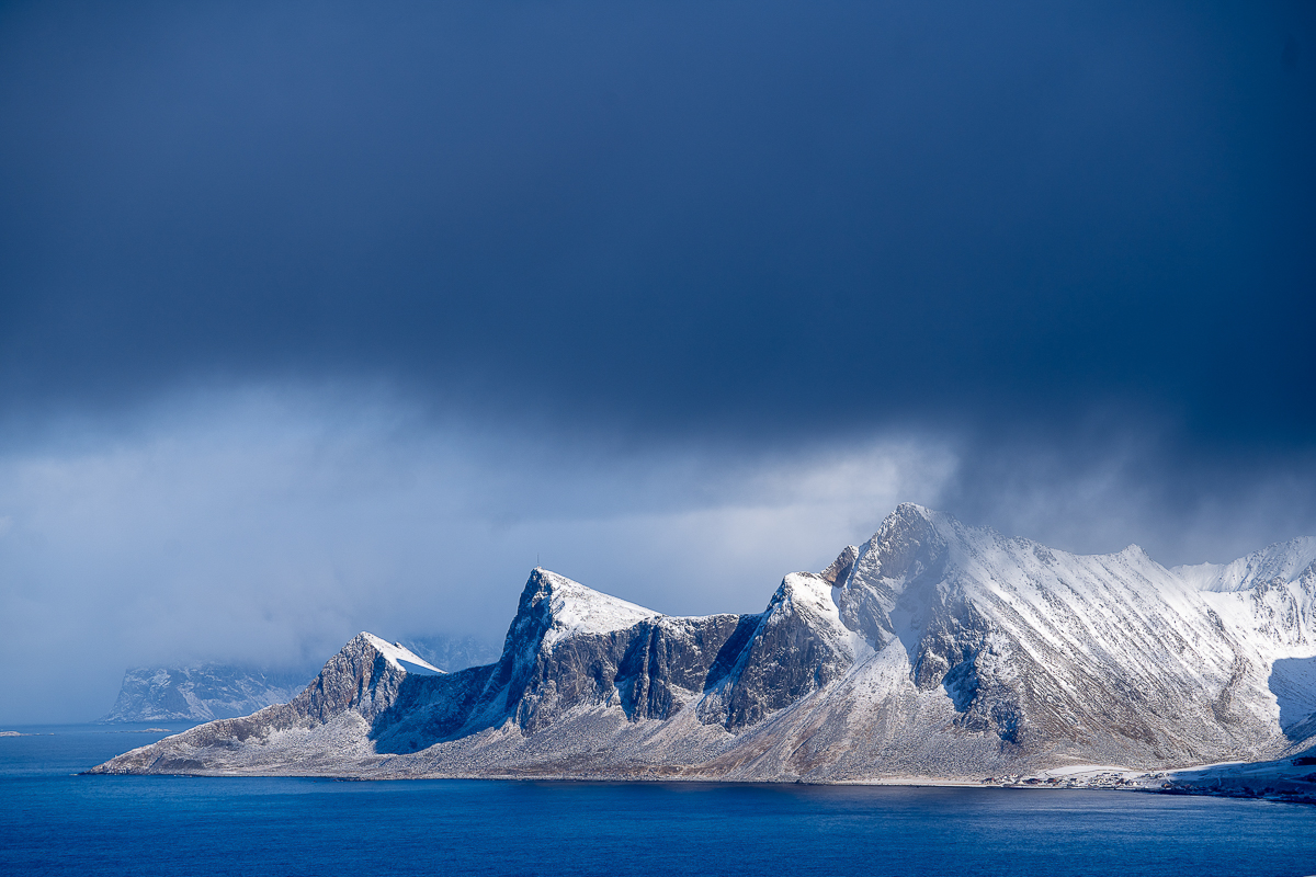 Lofoten in winter March 2