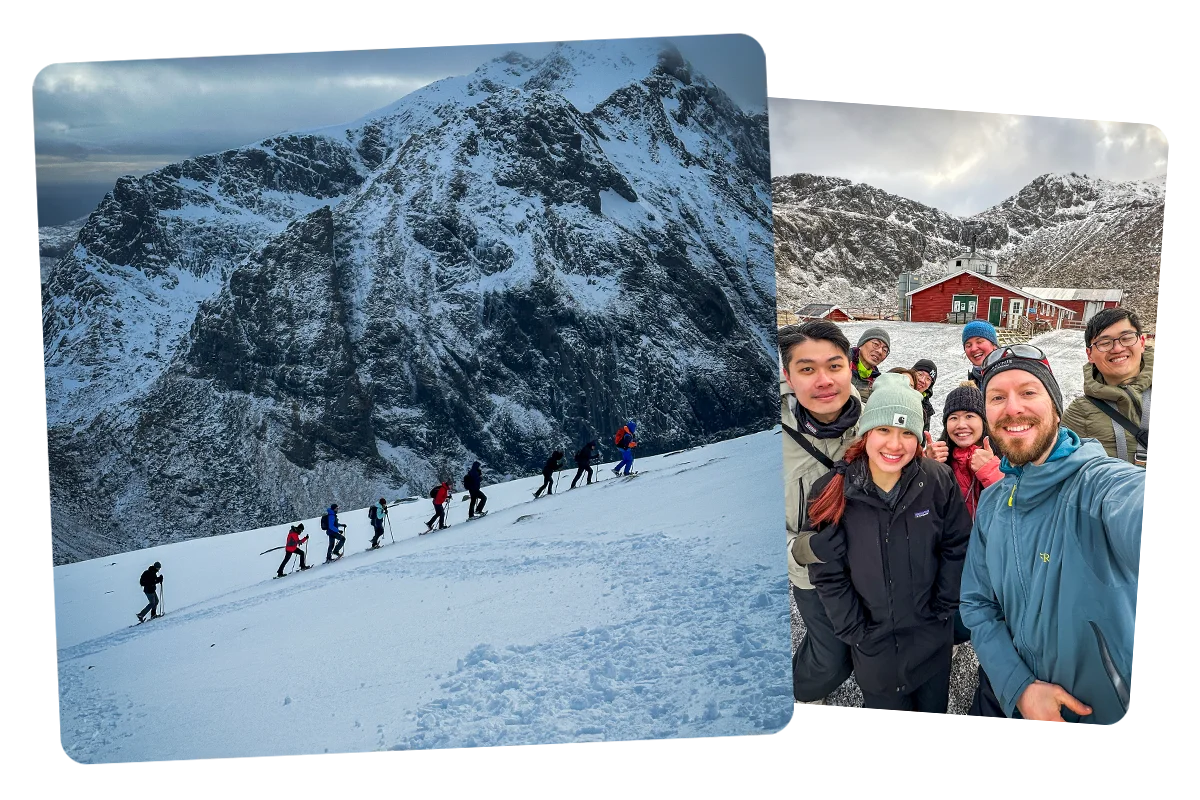 private hiking tour lofoten guide