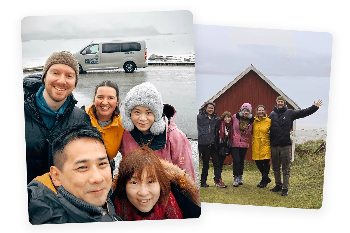 guide to lofoten tour pick up 1