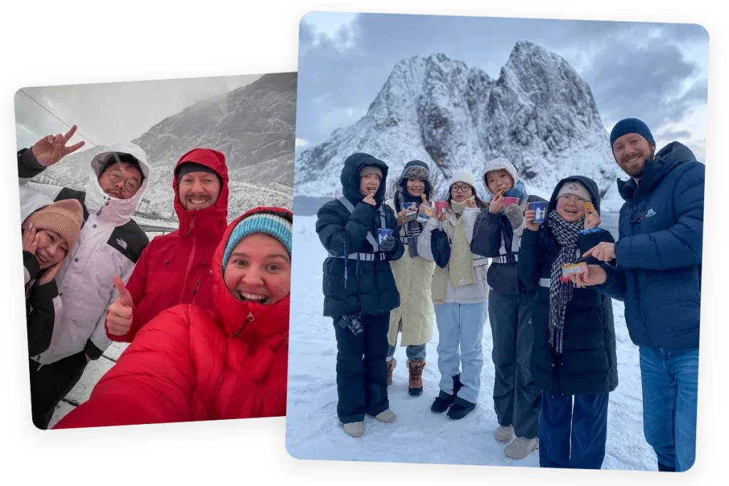 guide to lofoten tour pick up 3