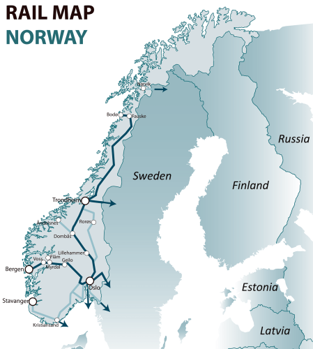 GETTING TO LOFOTEN ISLANDS BY TRAIN